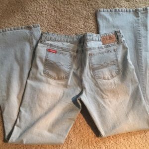 Mudd light wash boot cut jeans